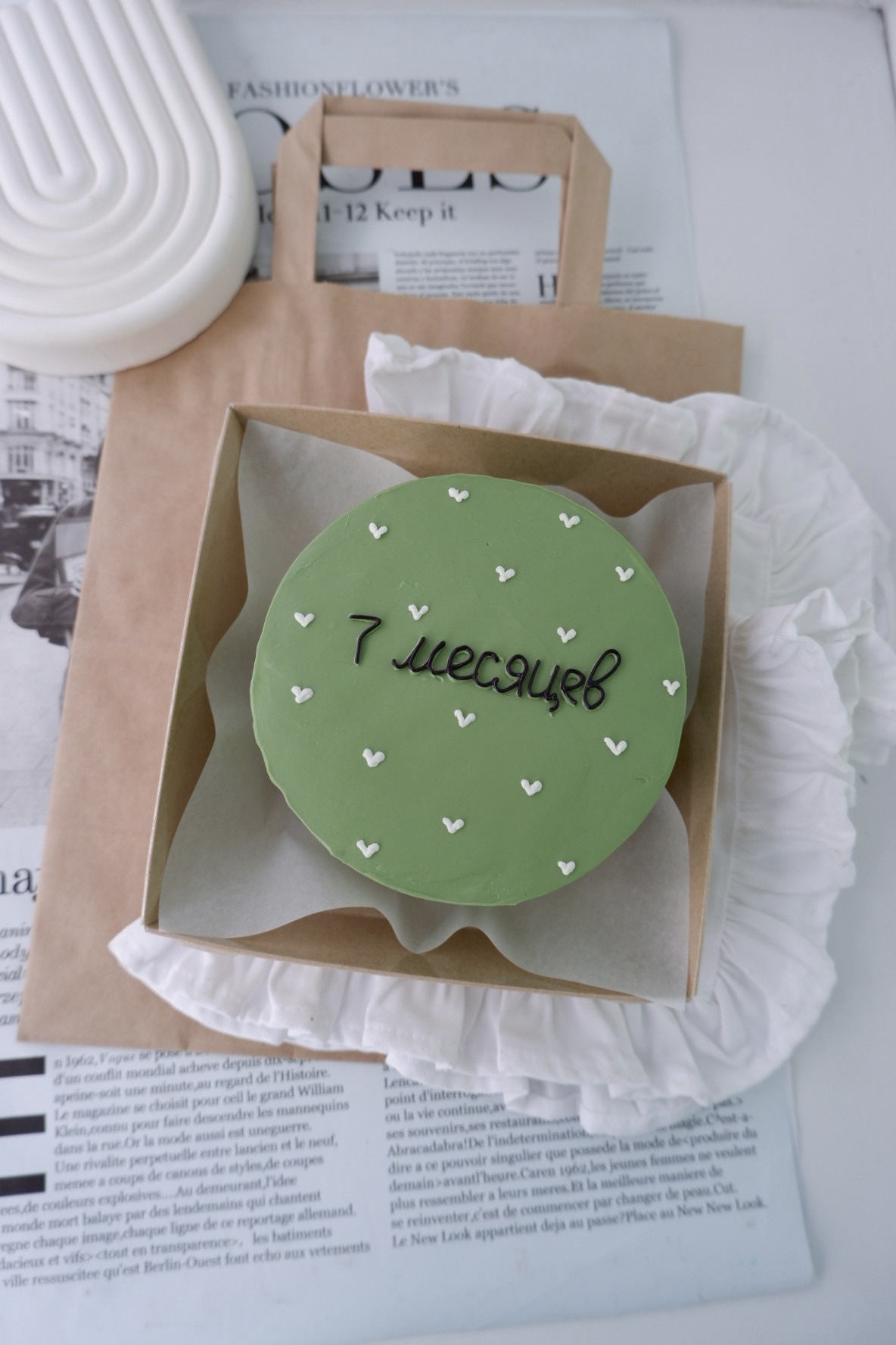 Бенто торт на 7 месяцев