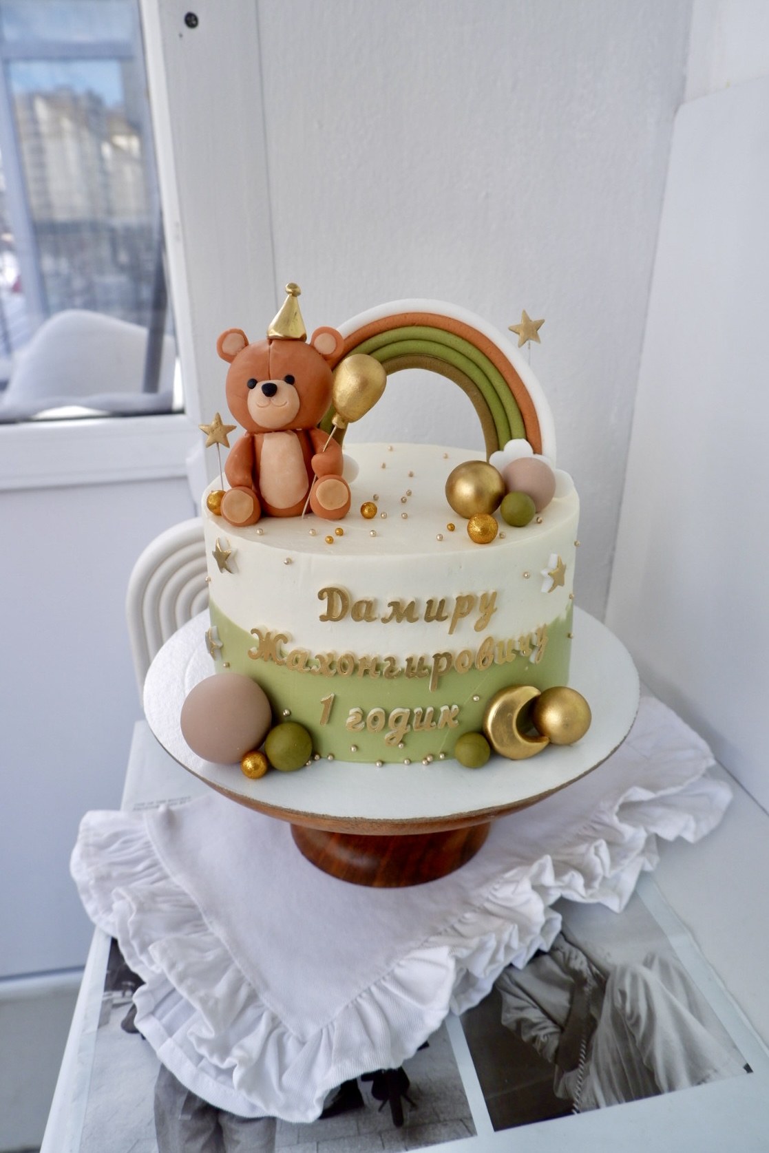 Торт для Дамира на 1 годик