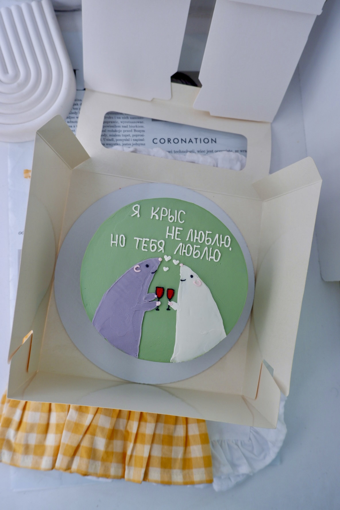 Торт с крысами