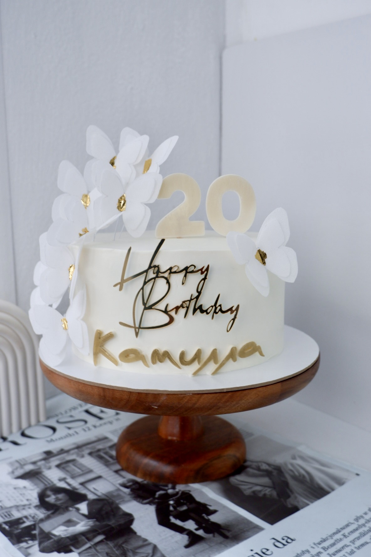 Торт на 20 лет