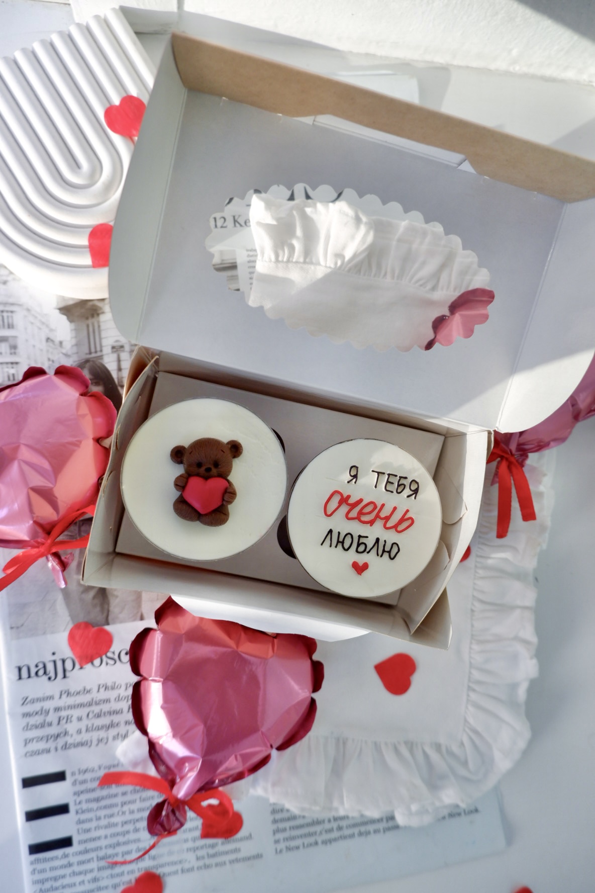 Трайфлы на 14 февраля