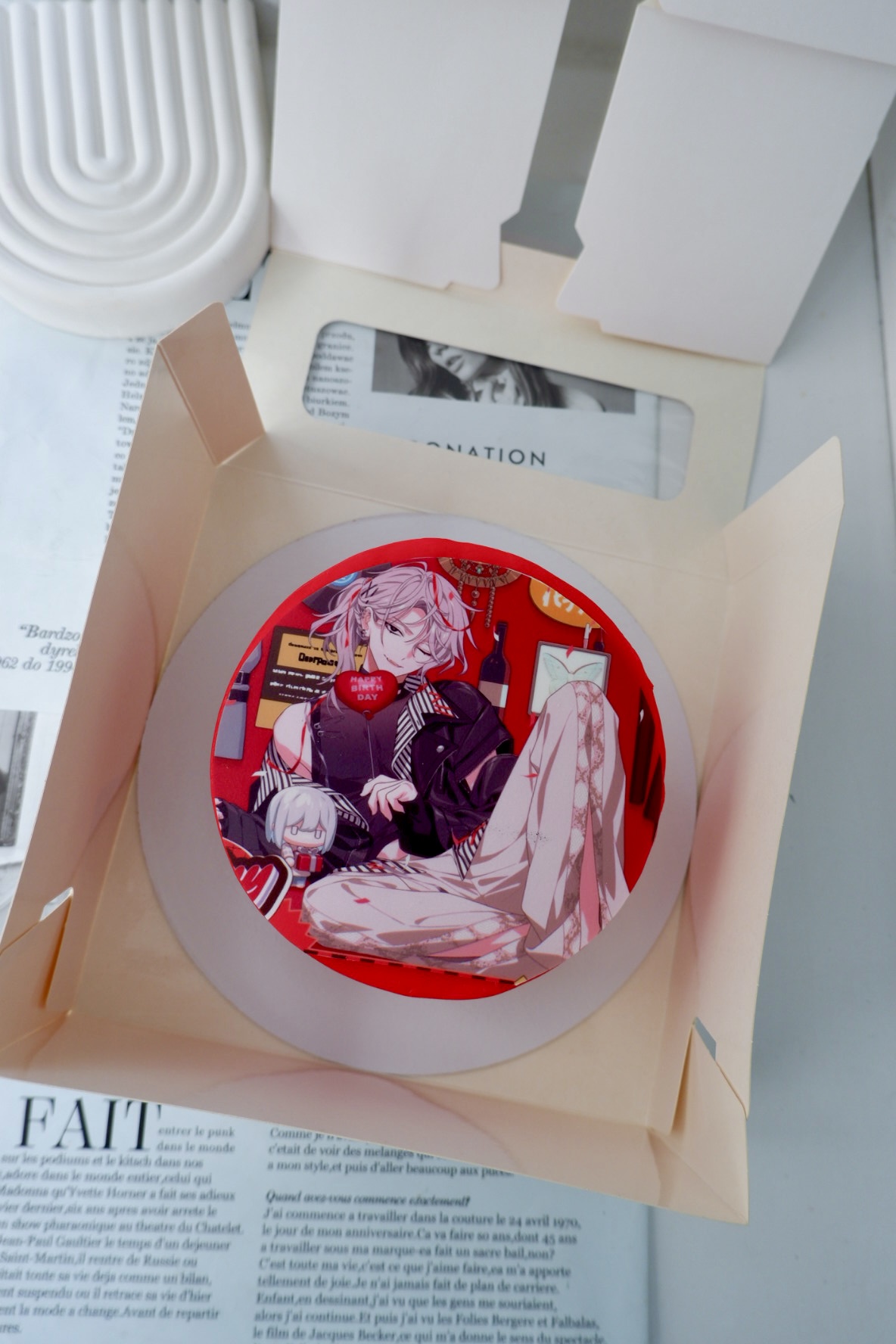 Красный торт