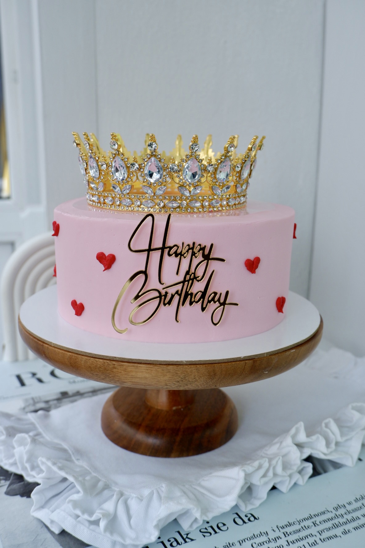 Торт с короной